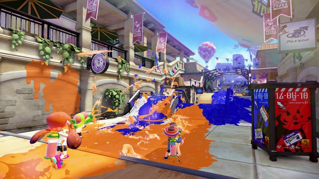 Splatoon's background