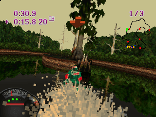 Jet Moto's background