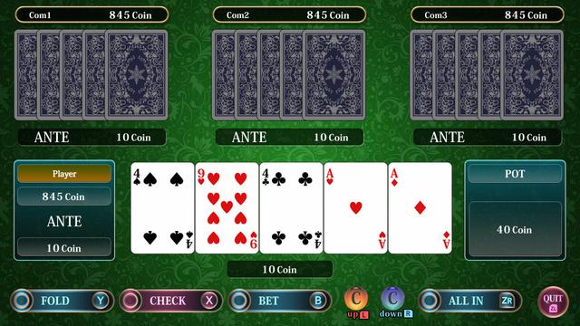 THE Card: Poker, Texas hold 'em, Blackjack and Page One's background