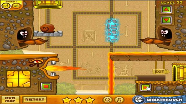 Snail Bob 3: Egypt Journey's background