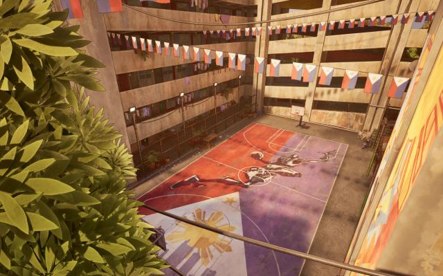 NBA the Run's background