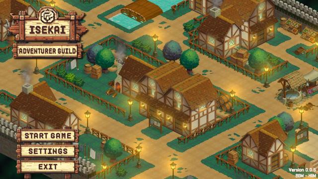 Isekai Adventurer Guild's background