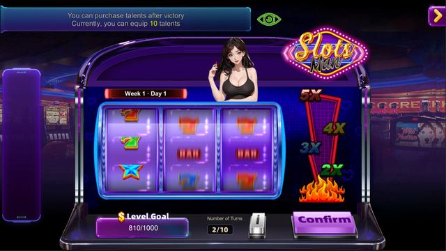 Slots Man's background
