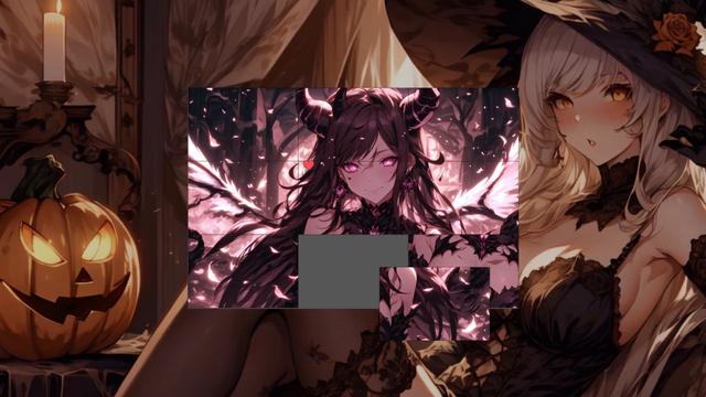 Mystic Beauty: Anime Shift Puzzles's background