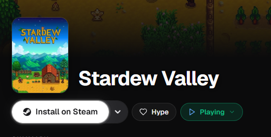 WListDB Desktop — install a game on Steam in one click