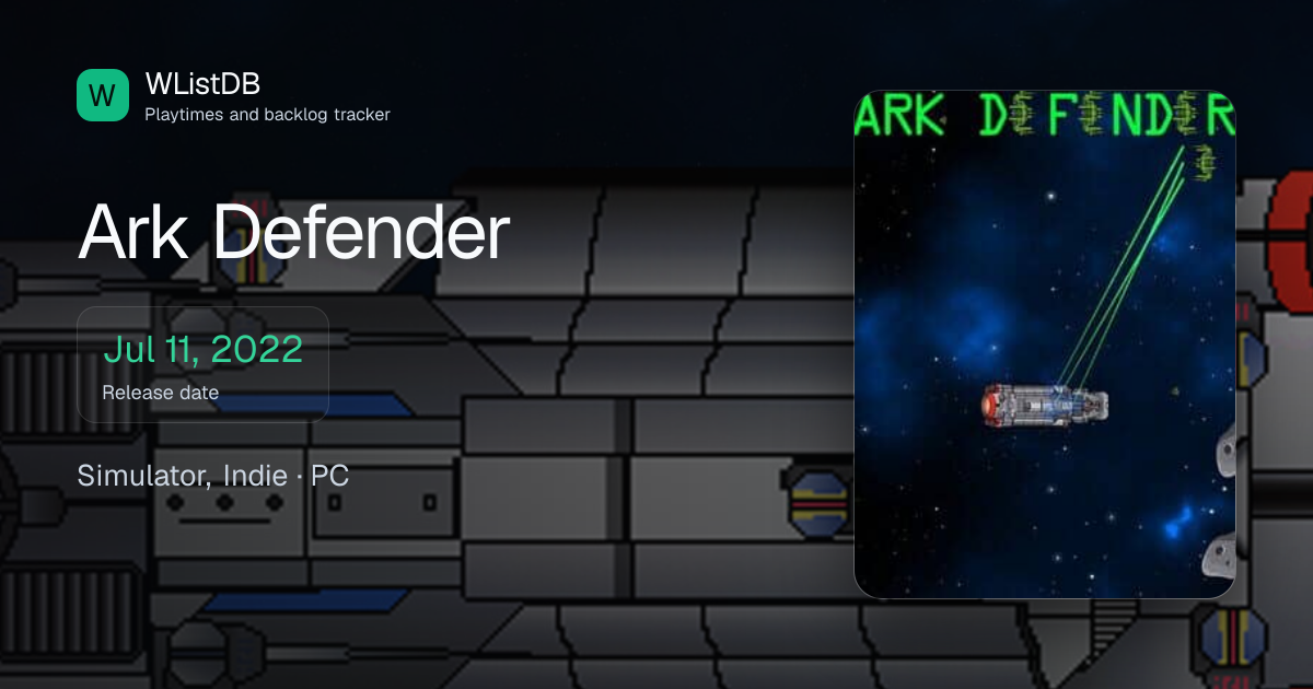 Ark Defender | WListDB